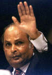 Reliance Chairman Dhirubhai Ambani. Photo: Reuters