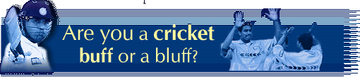 Are you a Cricket buff or a bluff?