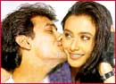 Aamir Khan and Rani Mukherjee