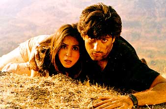 Urmila and Fardeen in Jungle