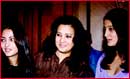 Moon Moon Sen with Reema and Raima