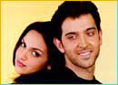 Esha Deol and Hrithik Roshan