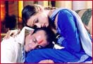 Sanjay Dutt and Namrata Shirodkar in Vaastav