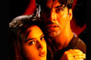 Preity Zinta and Akshay Kumar in Sangharsh