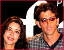 Neha and Hrithik Roshan