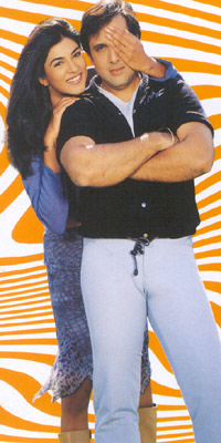 Sushmita and Govinda in Kyunki...