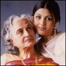 Akanksha with Bina Rai