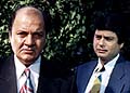 Prem Chopra with Kanwaljeet Singh in TV serial Andaz