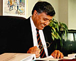 Dosanjh at his office