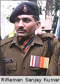 Rifleman Sanjay Kumar