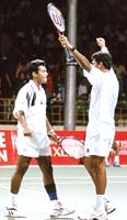 Leander Paes and Mahesh Bhupathi