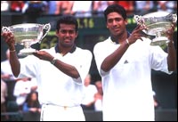 Leander Paes and Mahesh Bhupathi