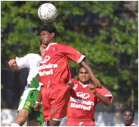 S. Venkatesh attempts a header