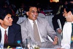 Gavaskar with Prasad and Akram