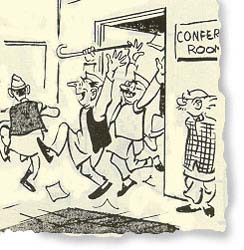 An R K Laxman cartoon
